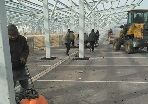 黑色沥青冷补料